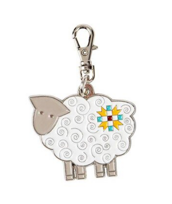 Lori Holt Enamel happy Charm Sheep