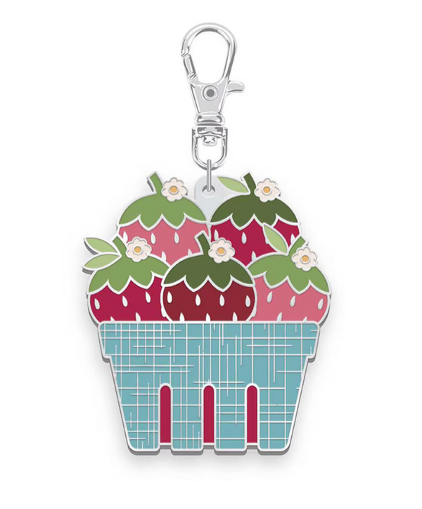 Lori Holt Farmer's Daughter Enamel Happy Charm™ Berry Basket