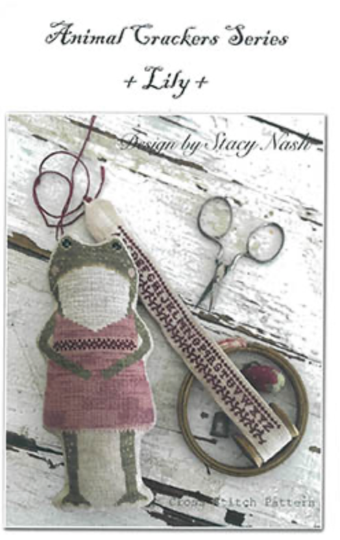 Animal Crackers Series: Lily Cross Stitch by Stacy Nash Designs - Paper Pattern
