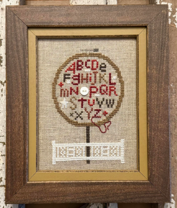 Pop of Stitching Cross Stitch by Bent Creek - Paper Pattern