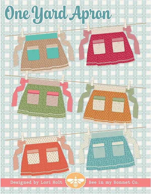One-Yard Apron Pattern by Lori Holt of Bee in my Bonnet - Paper Pattern