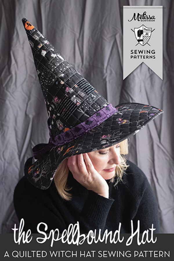 The Spellbound Hat Quilt Pattern by Melissa Mortenson - Paper Pattern