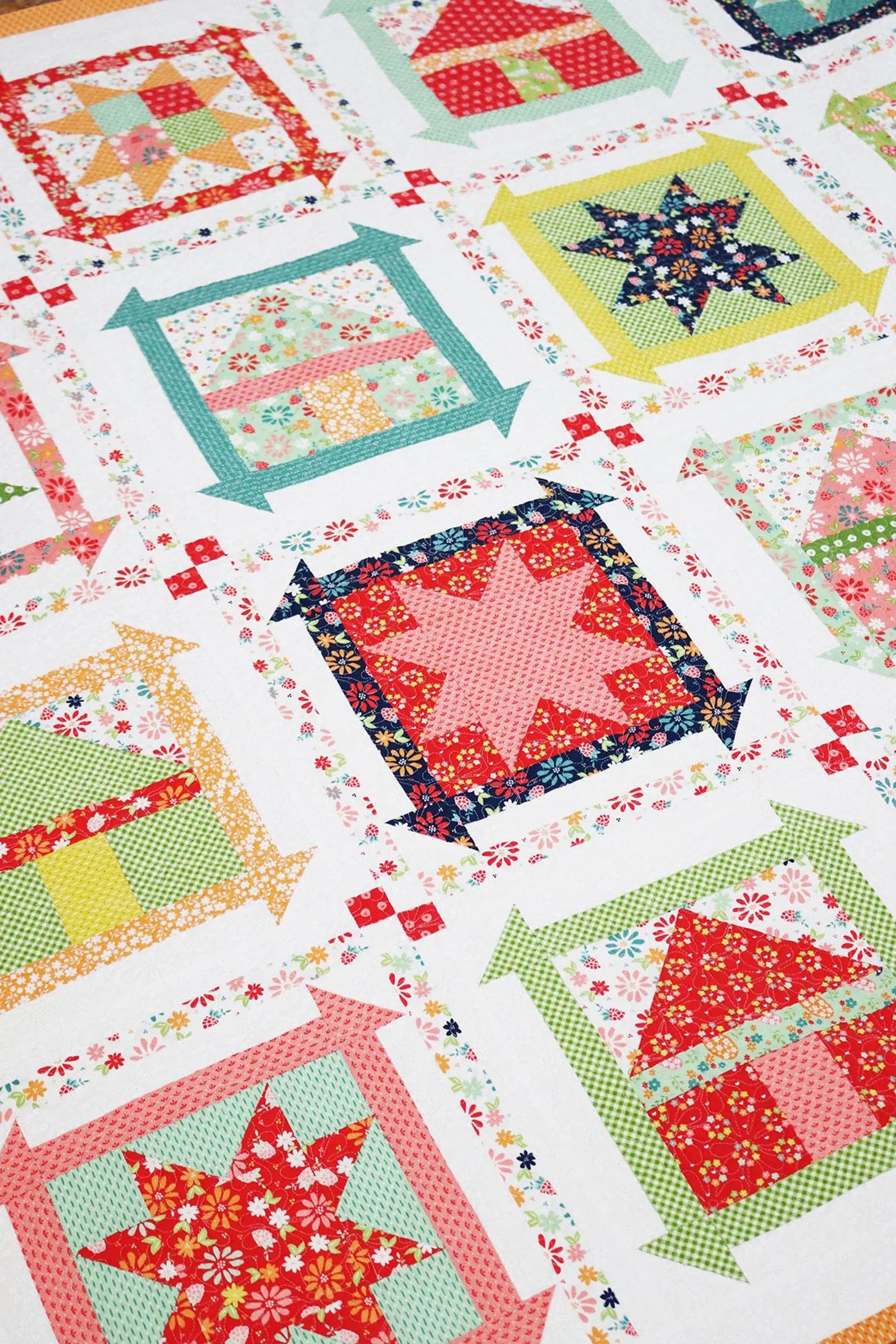 Sea Breeze Quilt Pattern by A Quilting Life
