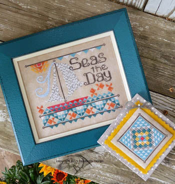 Seas The Day Cross Stitch Pattern by Hands On Design