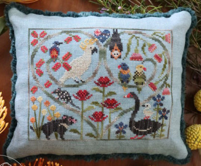 Seasons Of The Heart, Hearts For Pam Cross Stitch Pattern by The Blue Flower
