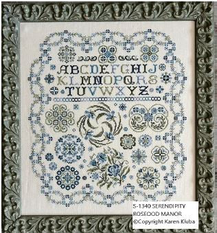 Serendipity Cross Stitch Pattern by Rosewood Manor