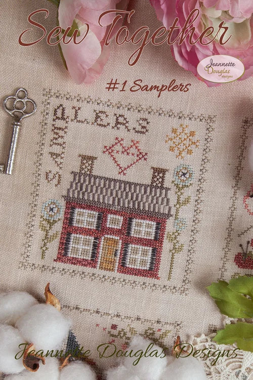 Sew Together Series # 1 Samplers Cross stitch pattern by Jeannette Douglas Designs