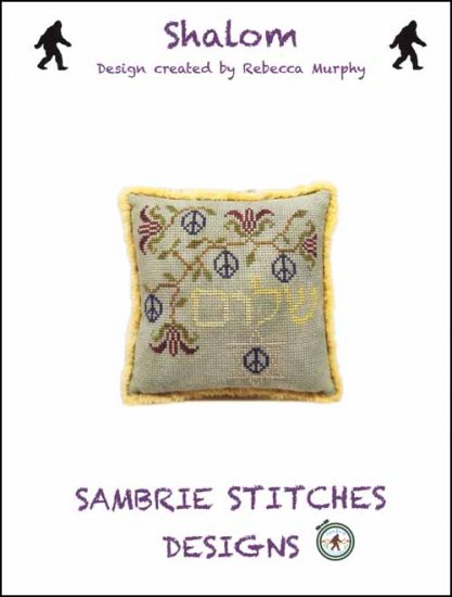 Shalom Cross Stitch Pattern by SamBrie Stitches Designs