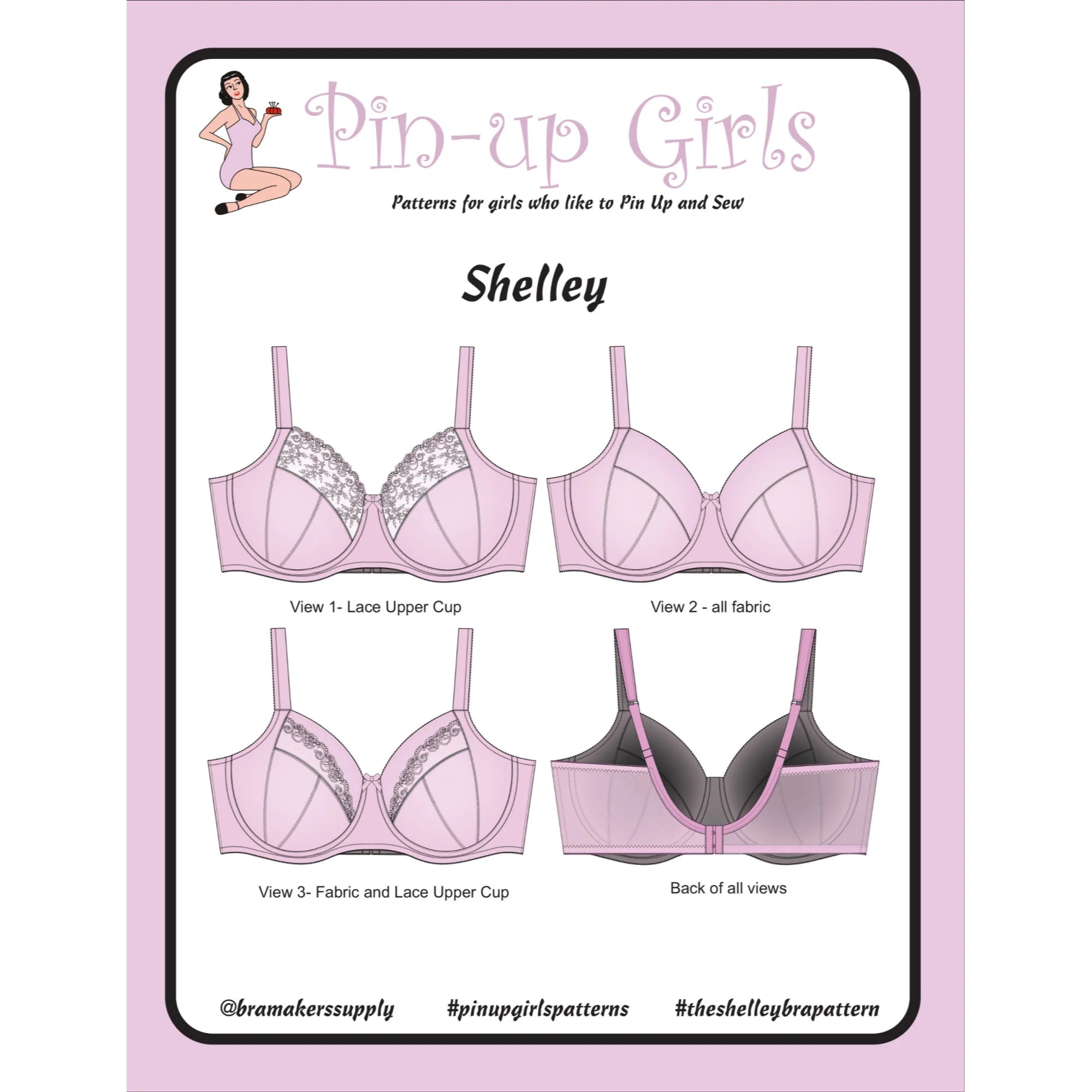 Shelley Full Band Bra Pattern