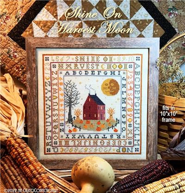 Shine on Harvest Moon Cross Stitch Pattern by Calico Confectionery