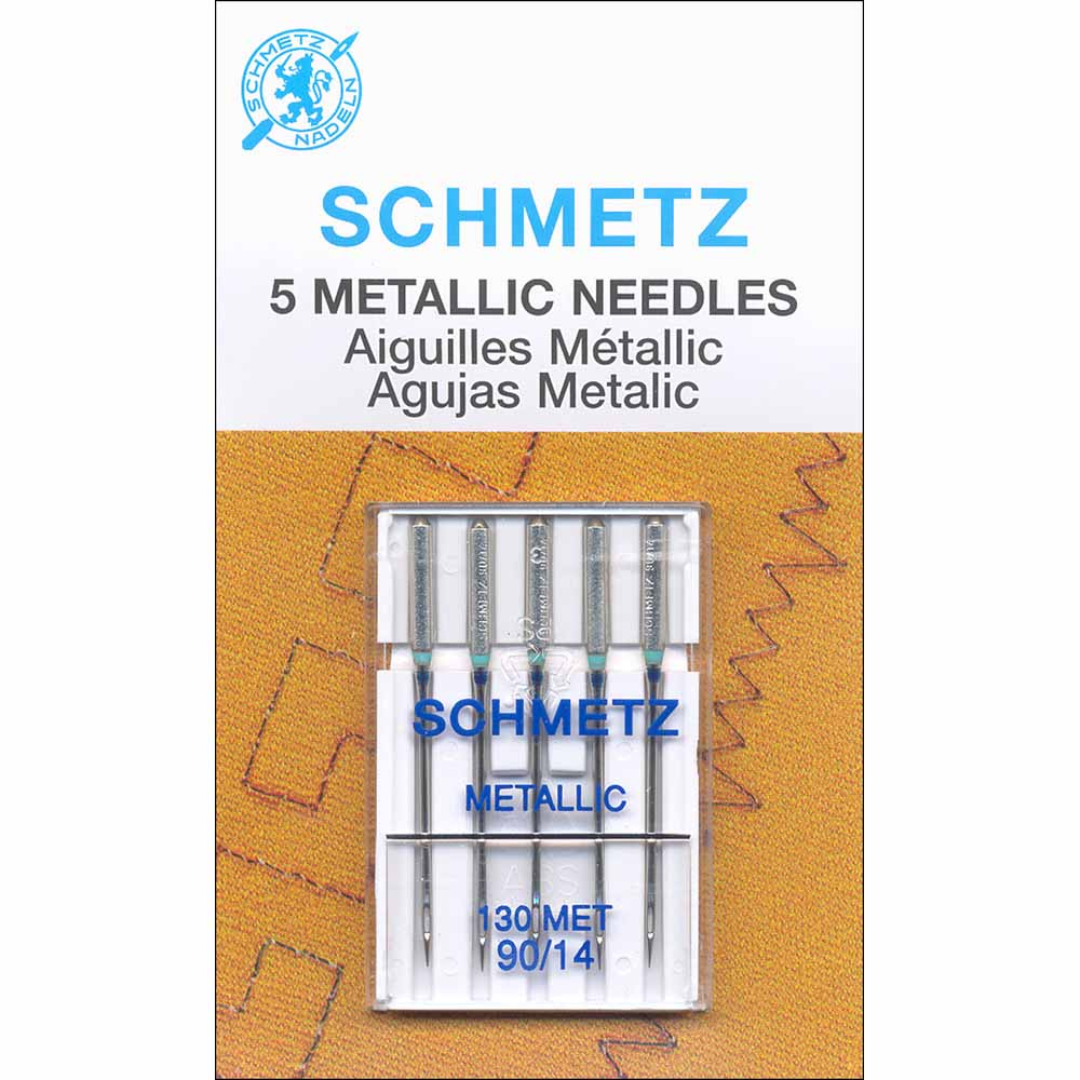 Schmetz Metallic Machine Needles Size 90/14 #1752 (5/Pkg)