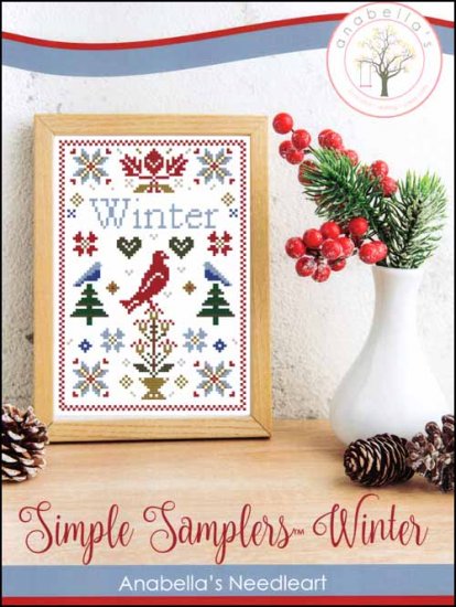 Simple Samplers Winter Cross Stitch Pattern by Anabella's