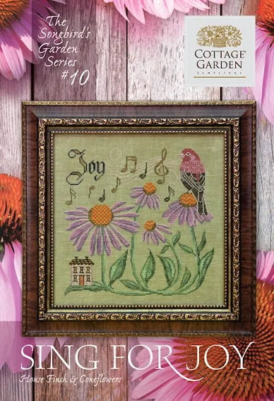 Sing for Joy by Cottage Garden Samplings Cross Stitch Pattern