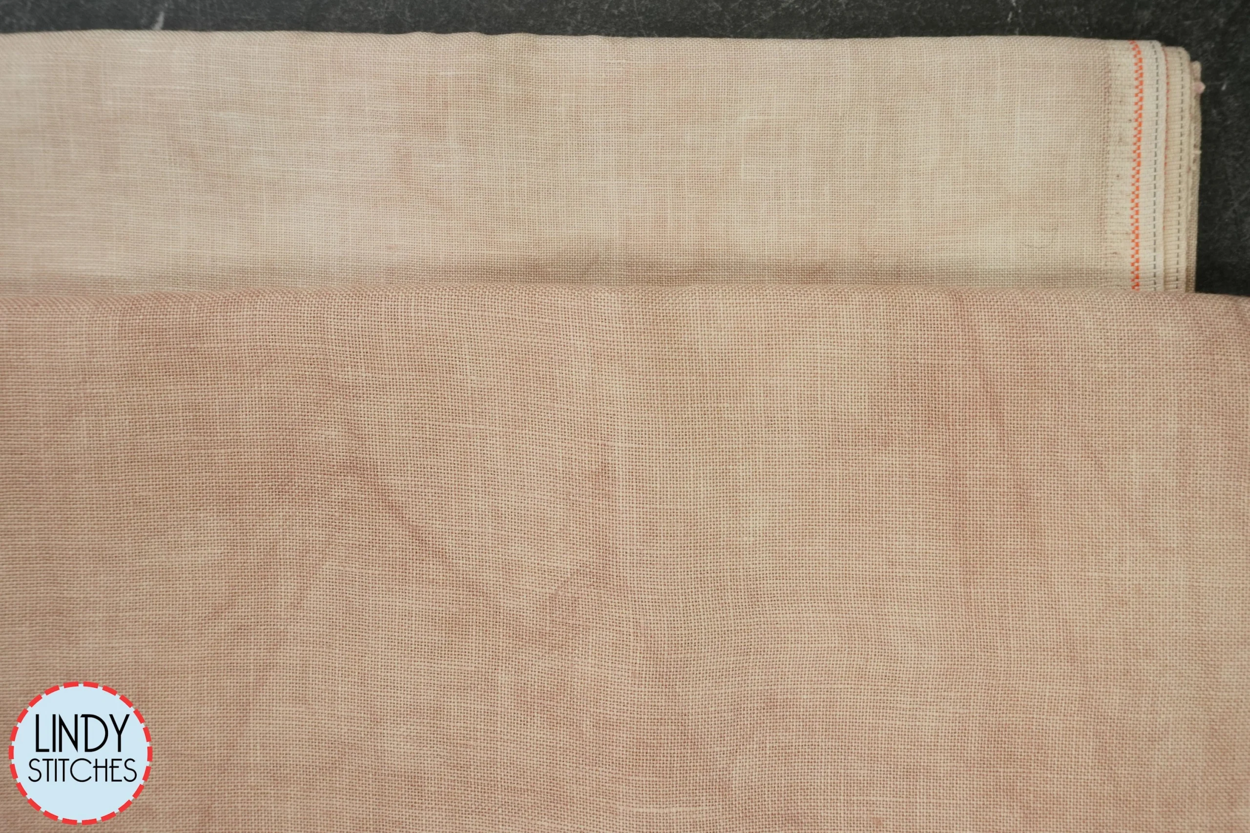 36 Count Sleeping Bear Edinburgh Linen by Needle & Flax Hand Dyed