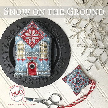 Snow on the Ground Cross Stitch Pattern Hands On Design