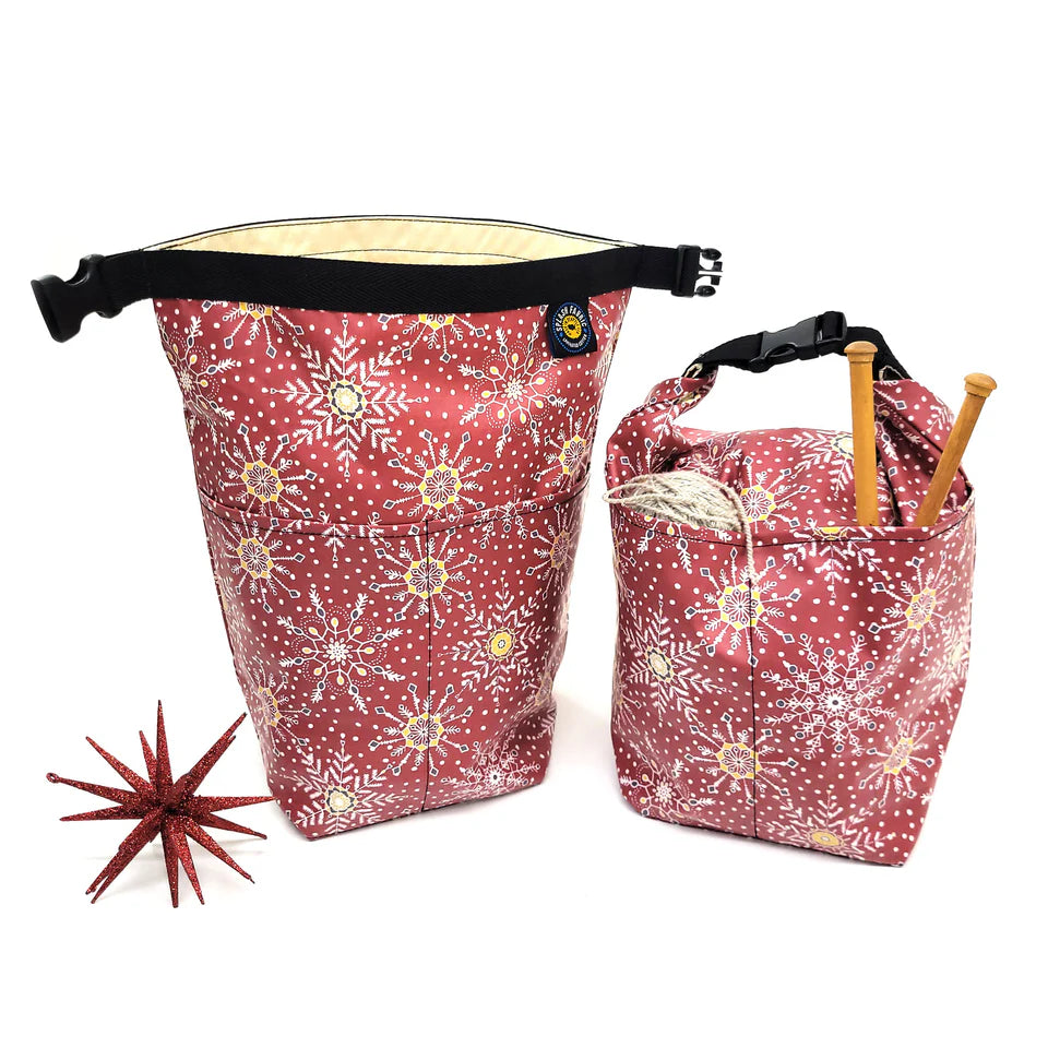 Splash Fabrics Roll Up With Pockets, Snowglow Print