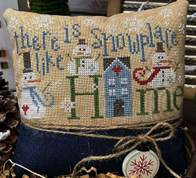 Snowplace Like Home Cross Stitch Pattern by Primrose Cottage Stitches