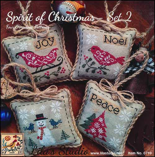 Spirit Of Christmas Set 2 Cross Stitch Pattern by Lila's Studio