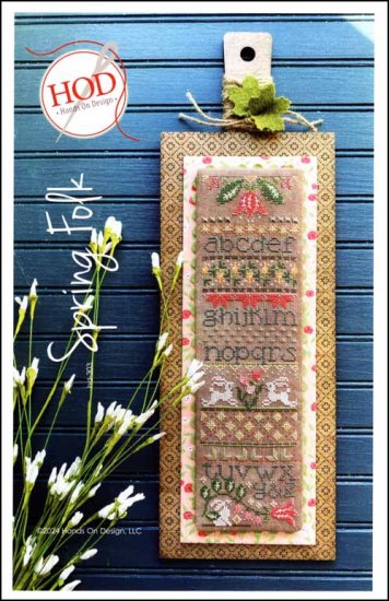 Spring Folk Stitch Pattern by Hands On Design