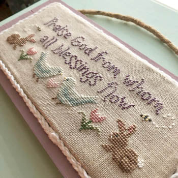 Spring Doxology Cross Stitch Pattern by Sweet Wing Studio