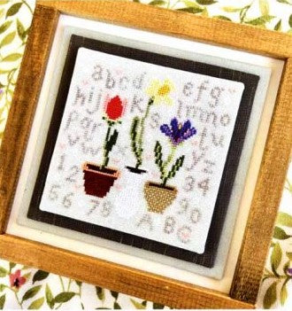 Spring Floral Sampler Cross Stitch Pattern by Sweet Wing Studio