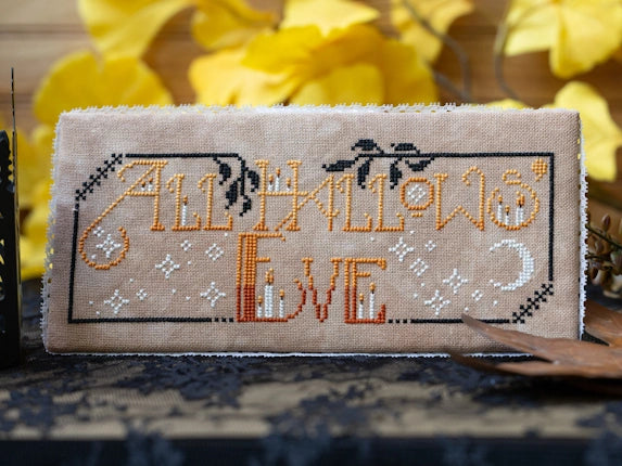 Sprouting Lupine ALL HALLOWS' EVE Cross Stitch Pattern