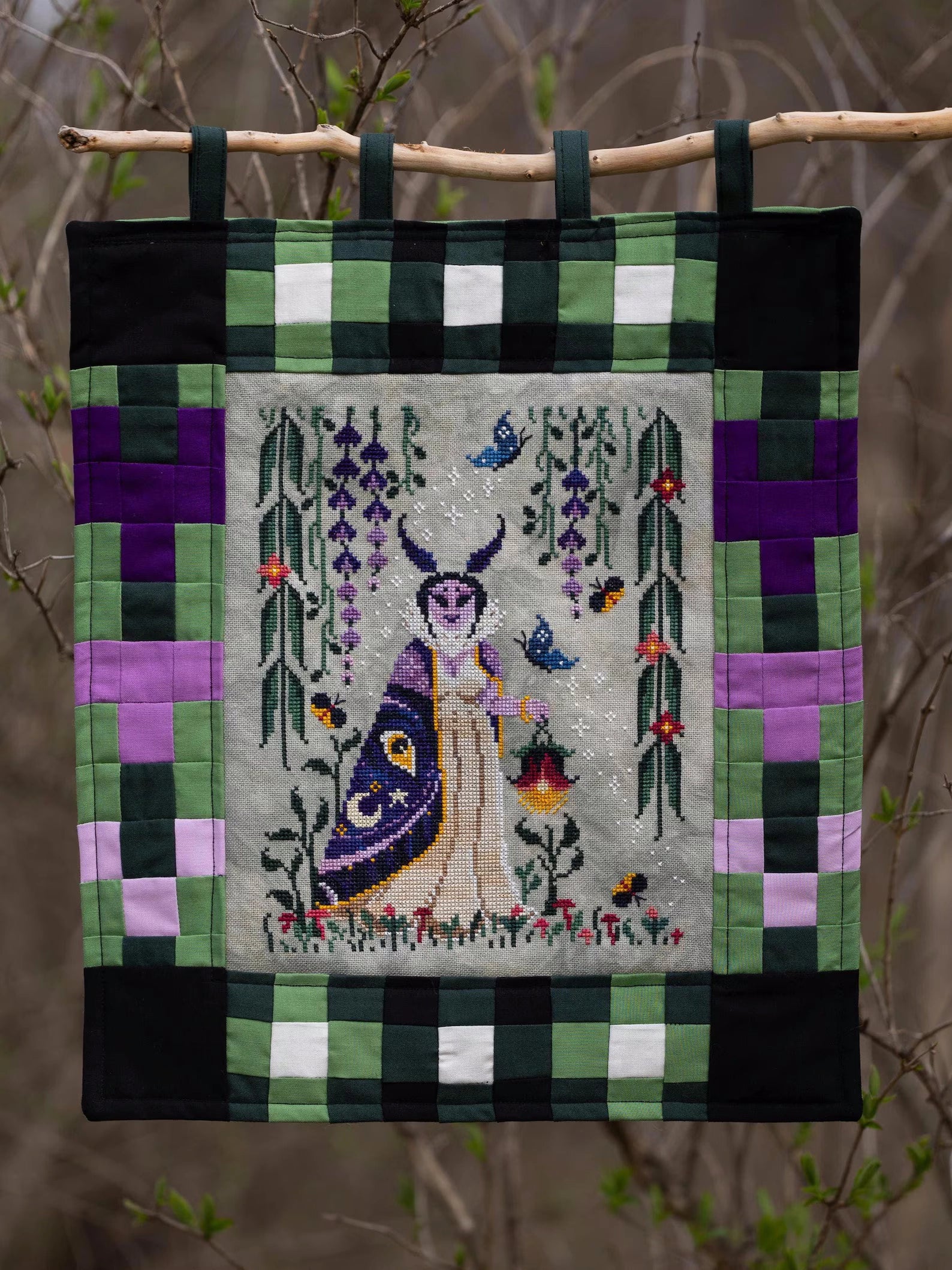 The Sylph Queen by Sprouting Lupine Cross Stitch Pattern
