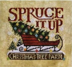 Spruce It Up Cross Stitch Pattern by Silver Creek Samplers