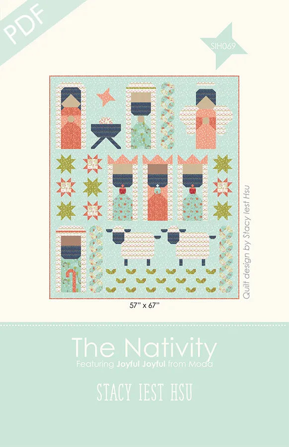 The Nativity Quilt Pattern by Stacy Iest Hsu