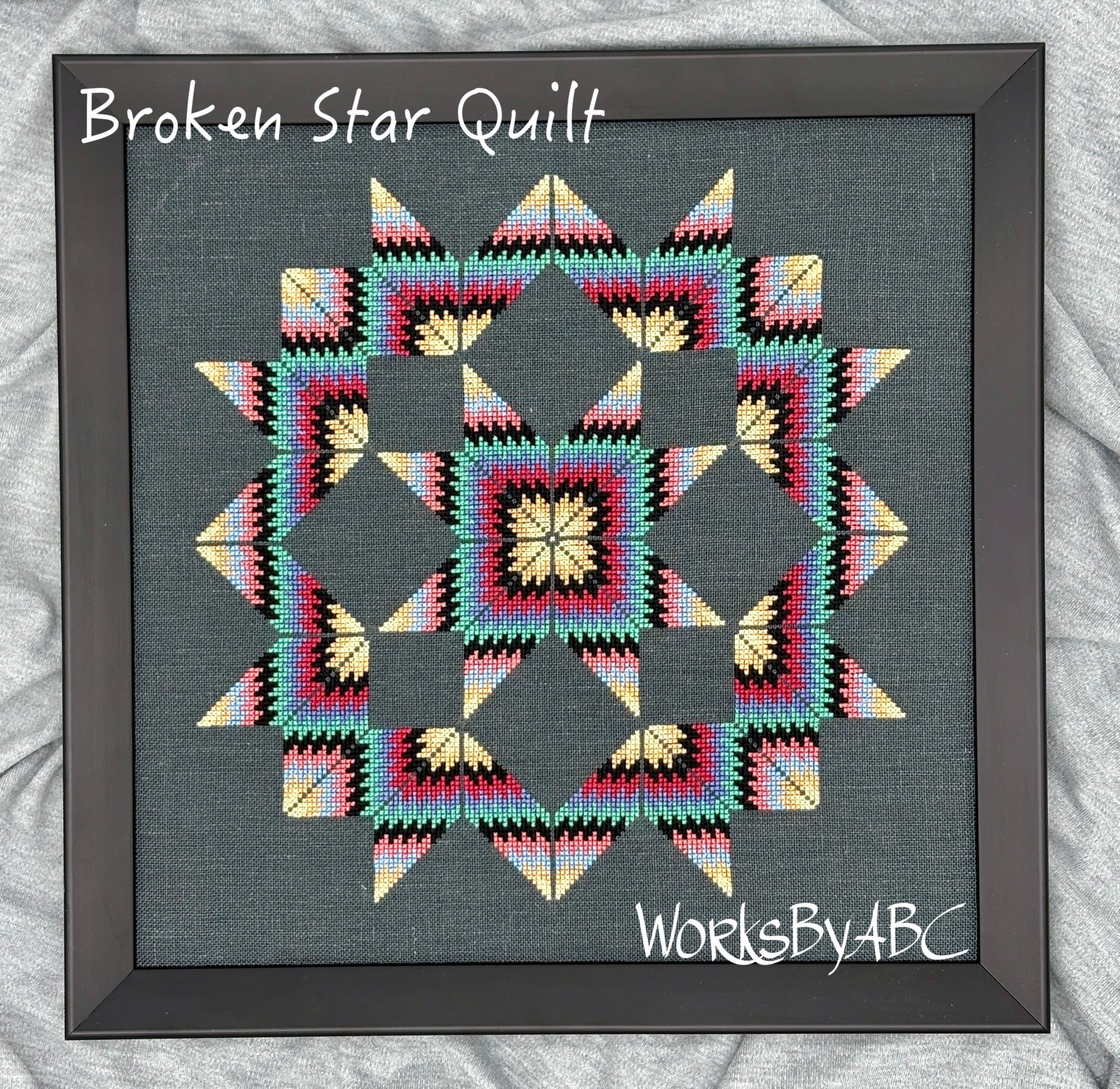 Broken Star Quilt - Works by ABC