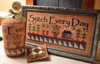 Stitch Every Day Cross Stitch Pattern by Hands On Design