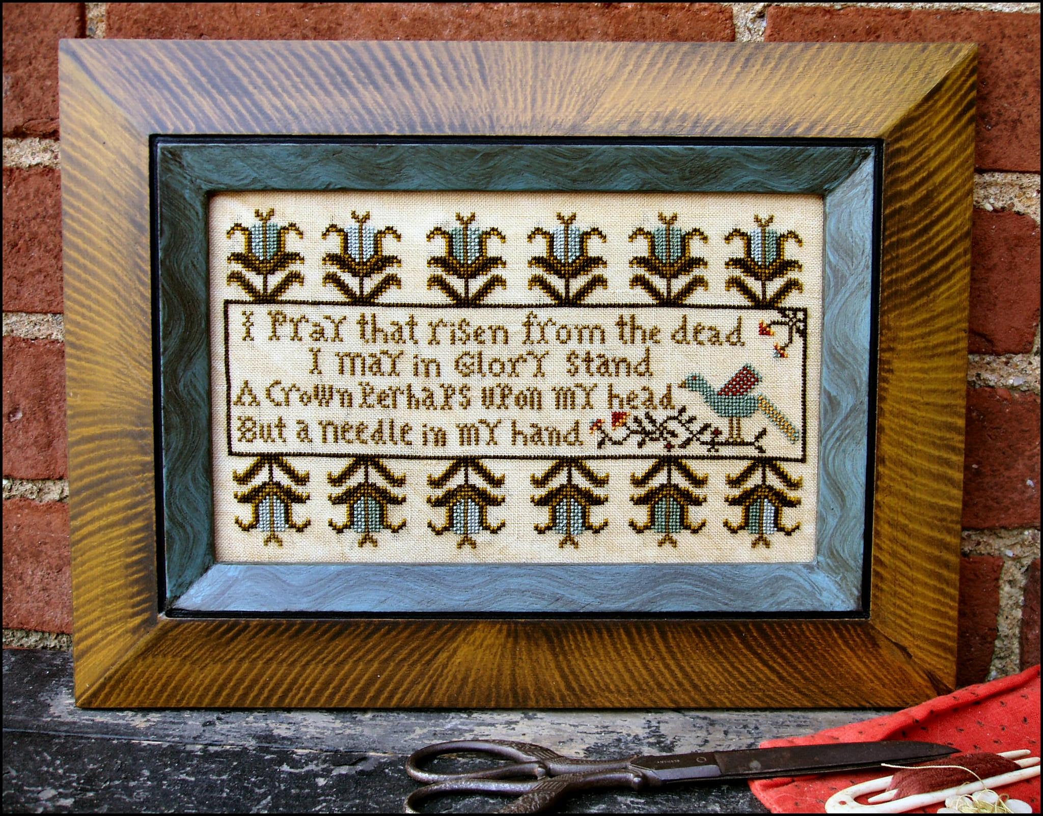 Stitcher's Prayer Cross Stitch Pattern by Carriage House Samplings