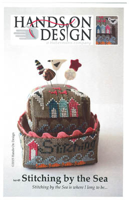 Stitching By The Sea Cross Stitch Pattern by Hands On Design