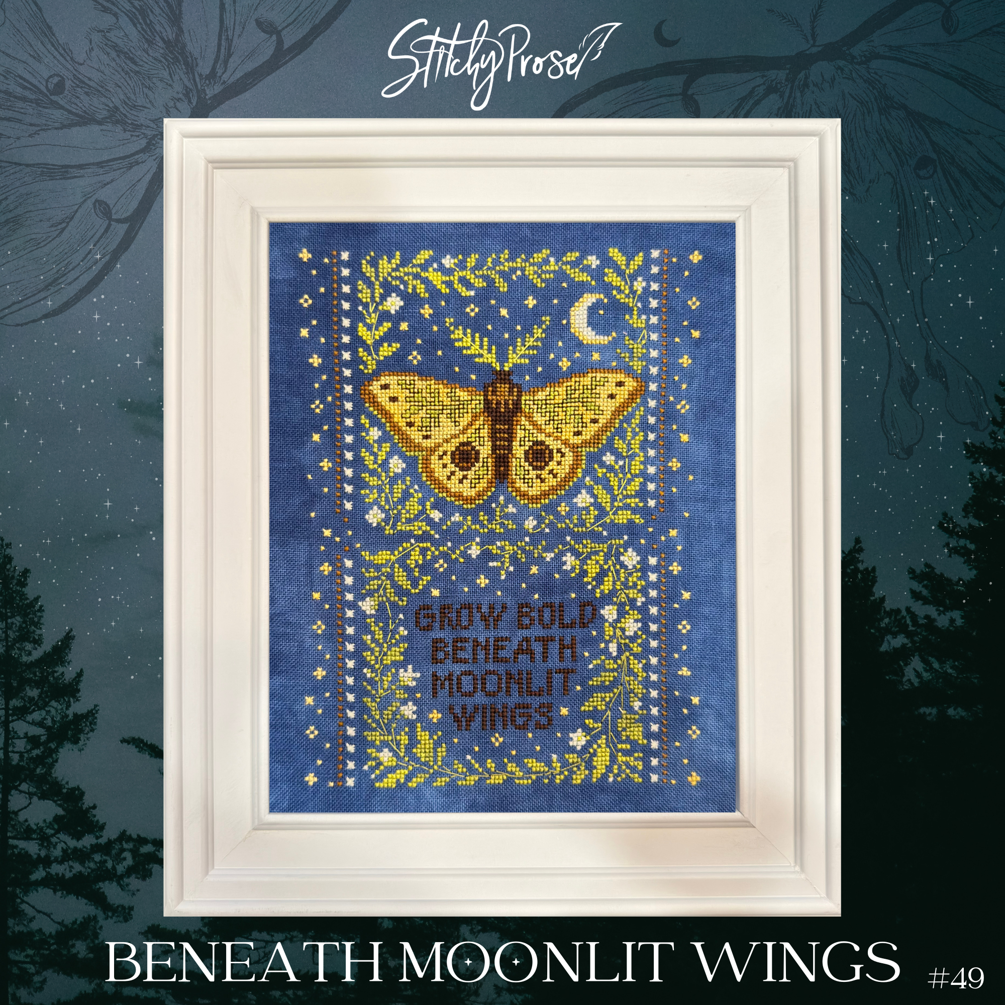 Beneath Moonlit Wings | Stitchy Prose