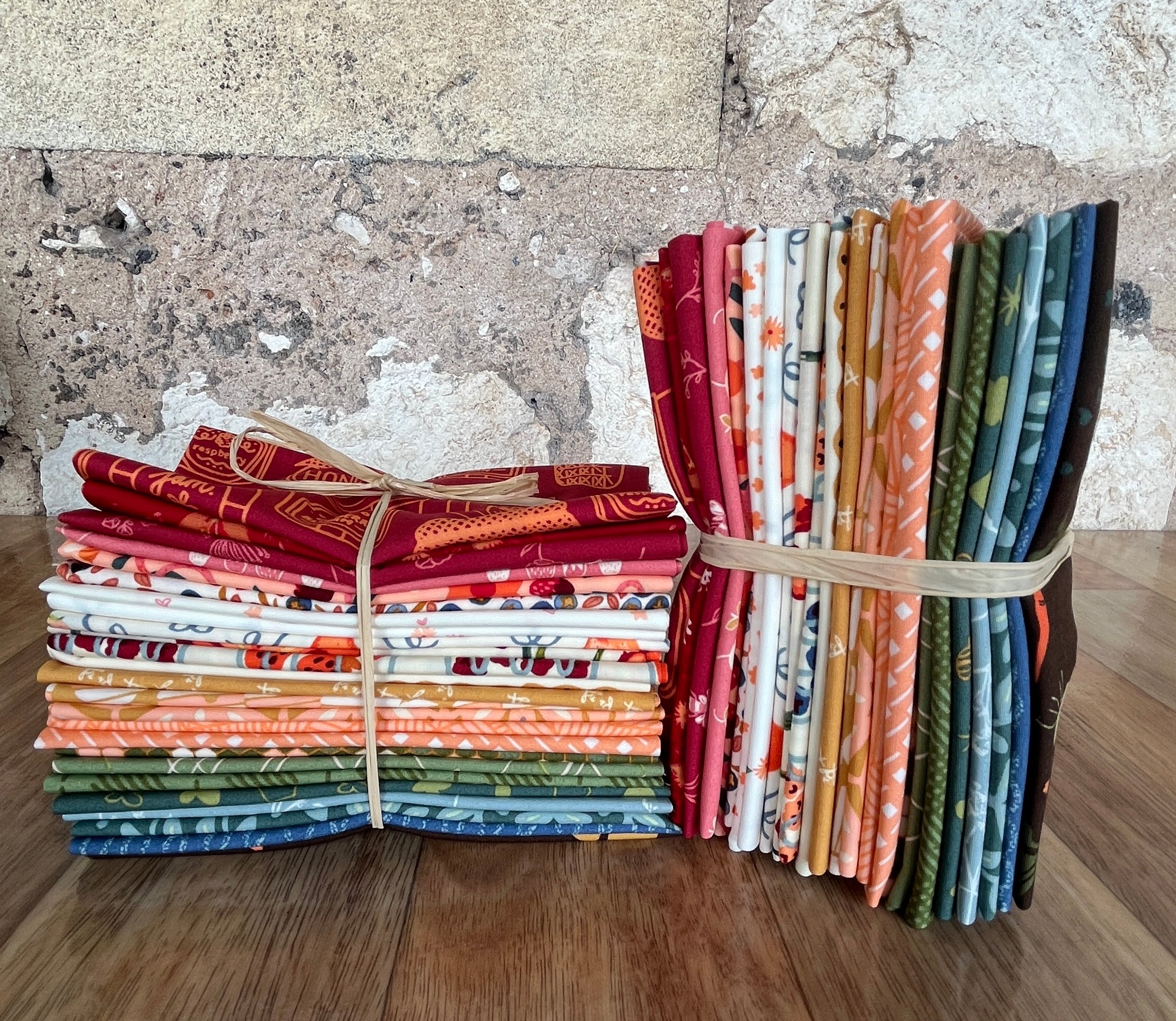 Summer Homestead Fat Eighth Bundle by Sewcial Bee Collective by Art Gallery Fabrics