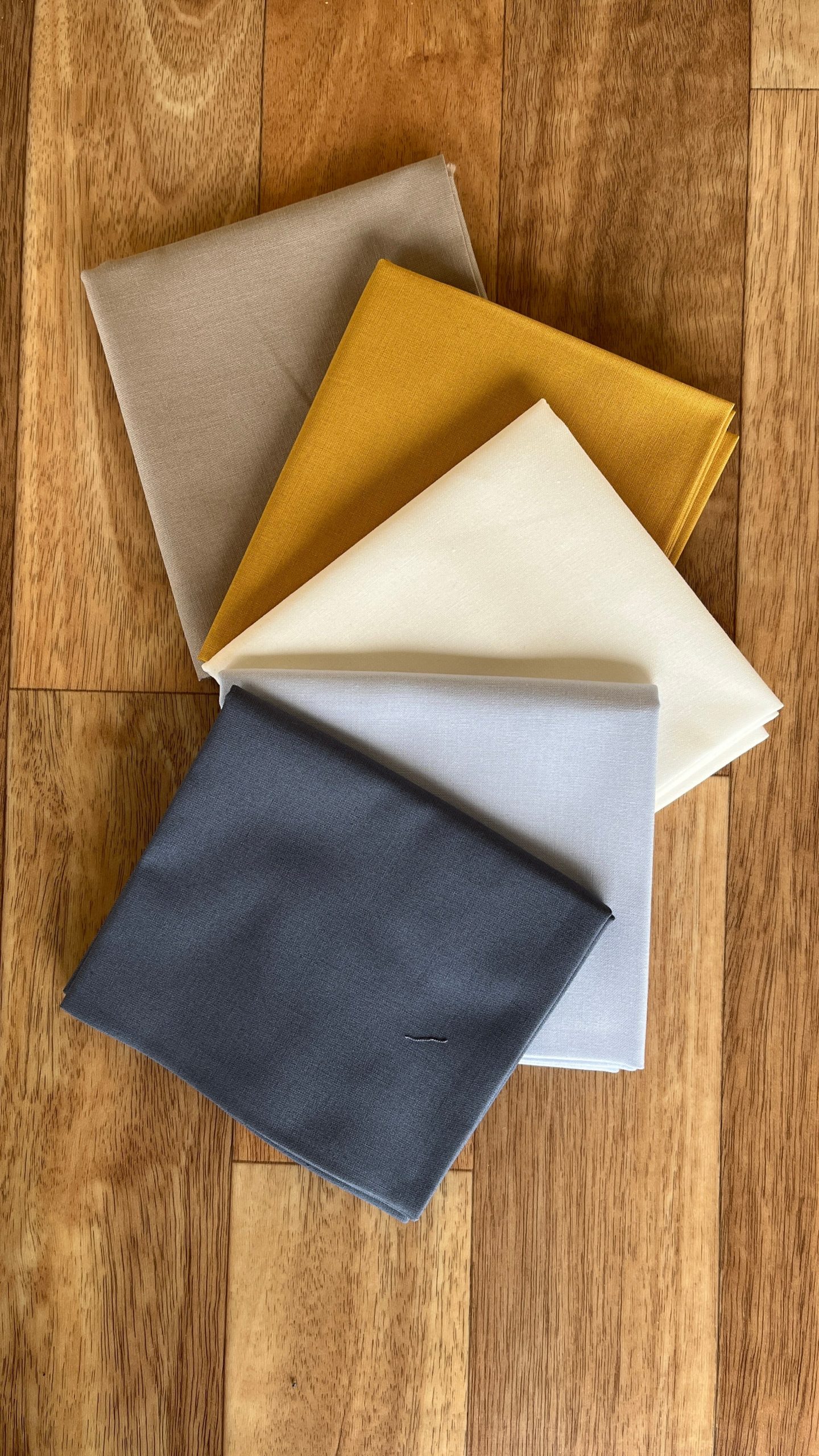 Sun Drenched Bella Solids Coordinates Fat Quarter Bundle by Sweetfire Road for Moda fabrics