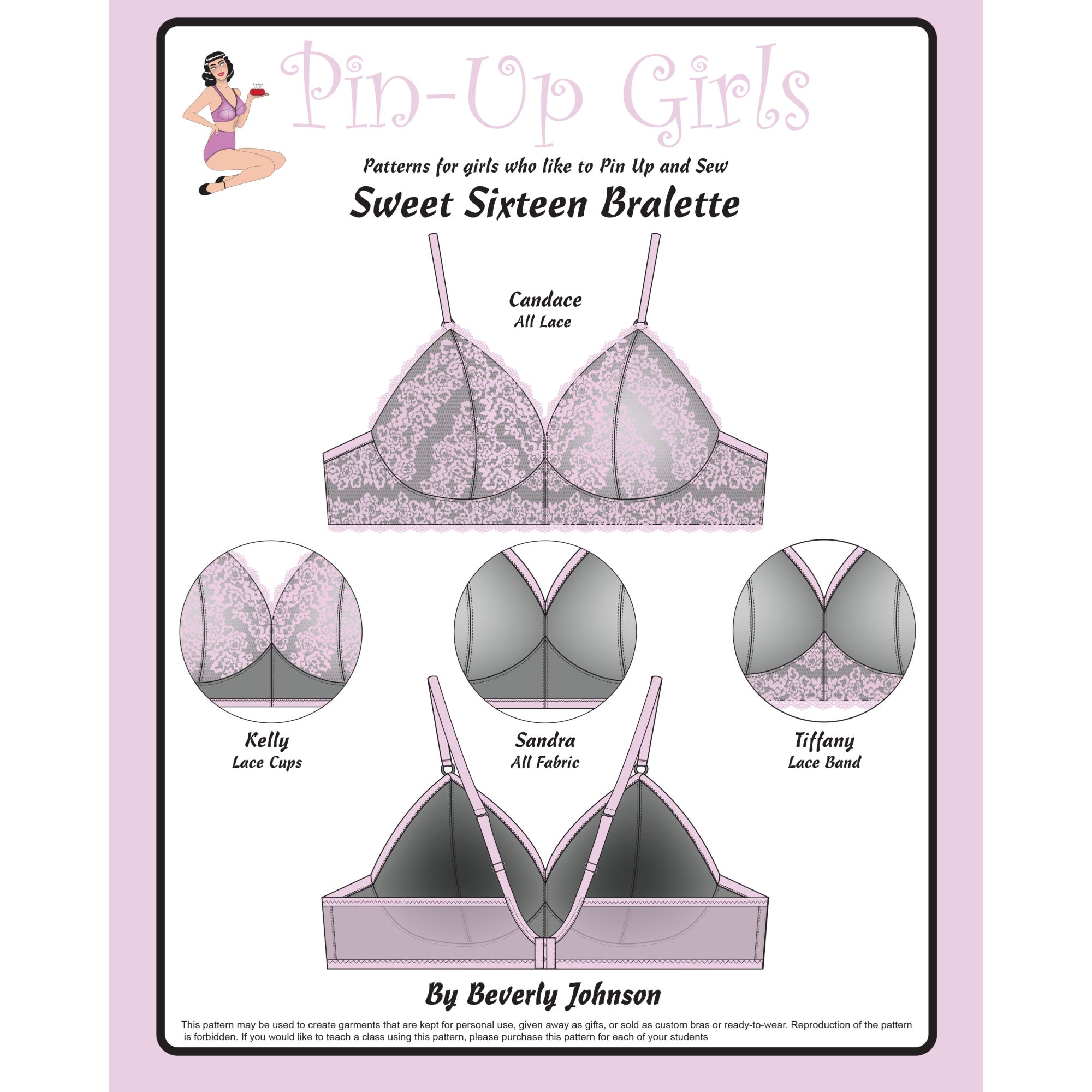 Sweet Sixteen Bralette Pattern
