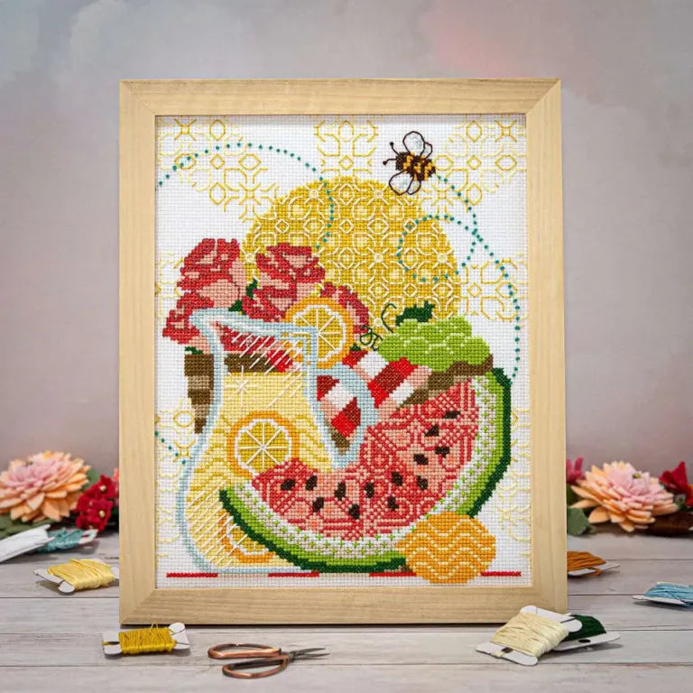 Sweet Summertime Cross Stitch Pattern by Counting Puddles