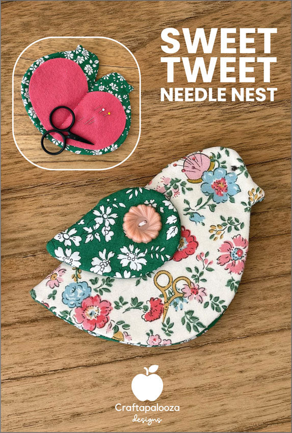 Sweet Tweet Needle Nest by Craftpalooza
