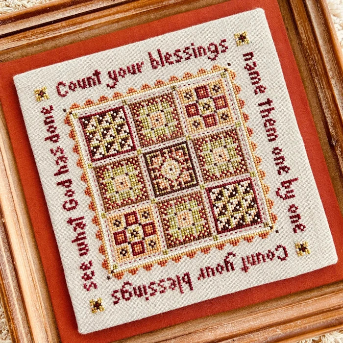 Sweet Wing Studio Count Your Blessings Cross Stitch Pattern