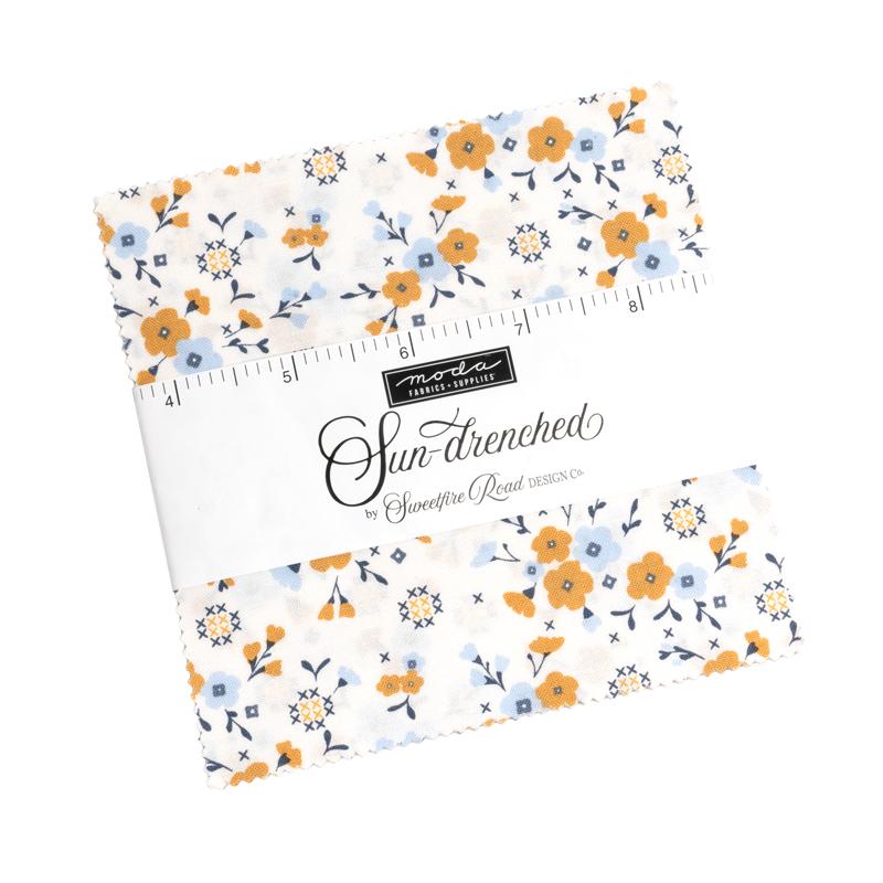Sun Drenched Charm Pack by Sweetfire Road for Moda fabrics