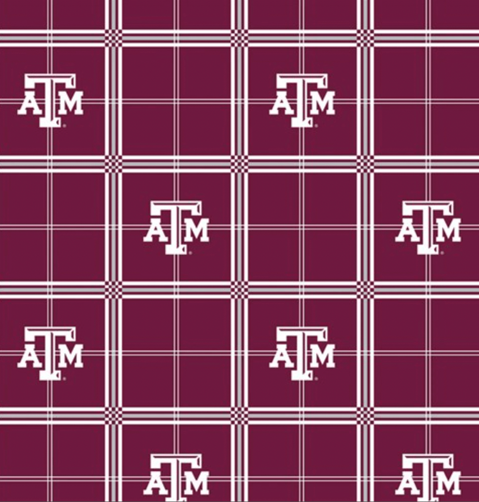 Texas A&M Aggies - Flannel Plaid