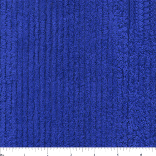 10 YD Bolt-Royal Blue Cotton Chenille Fabric
