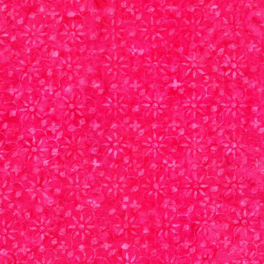 Timeless Treasures Tonga Gumdrop Batik - Berry Dahlia and Leaves | SOLD BY THE HALF-YARD