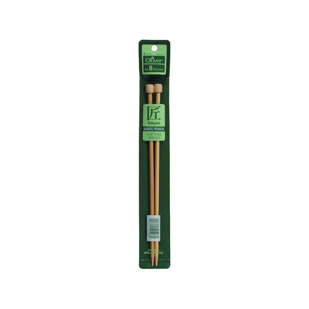 Copy of Takumi Bamboo Single Point Knitting Needles by Clover