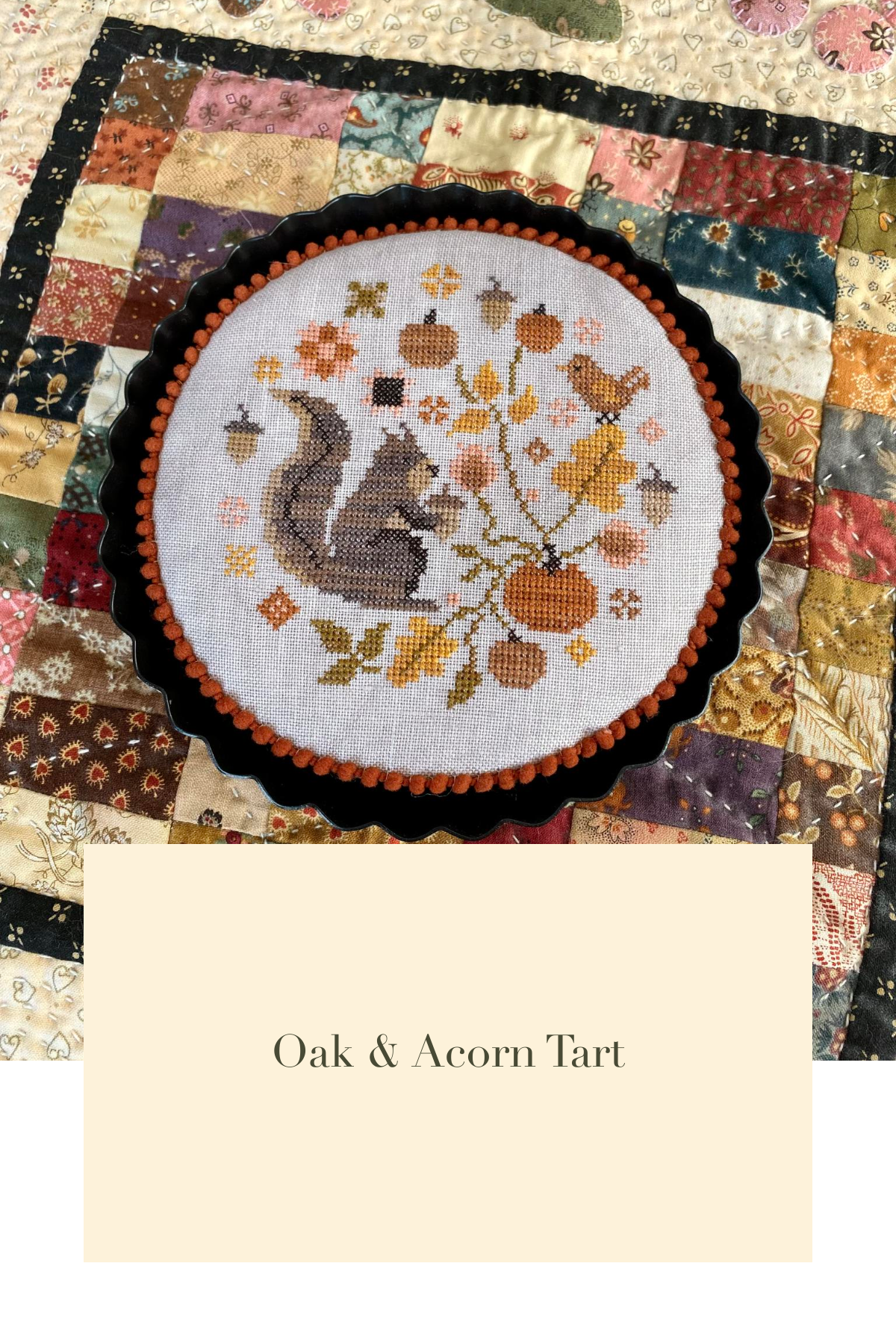 Oak & Acorn Tart - Blueberry Ridge Designs