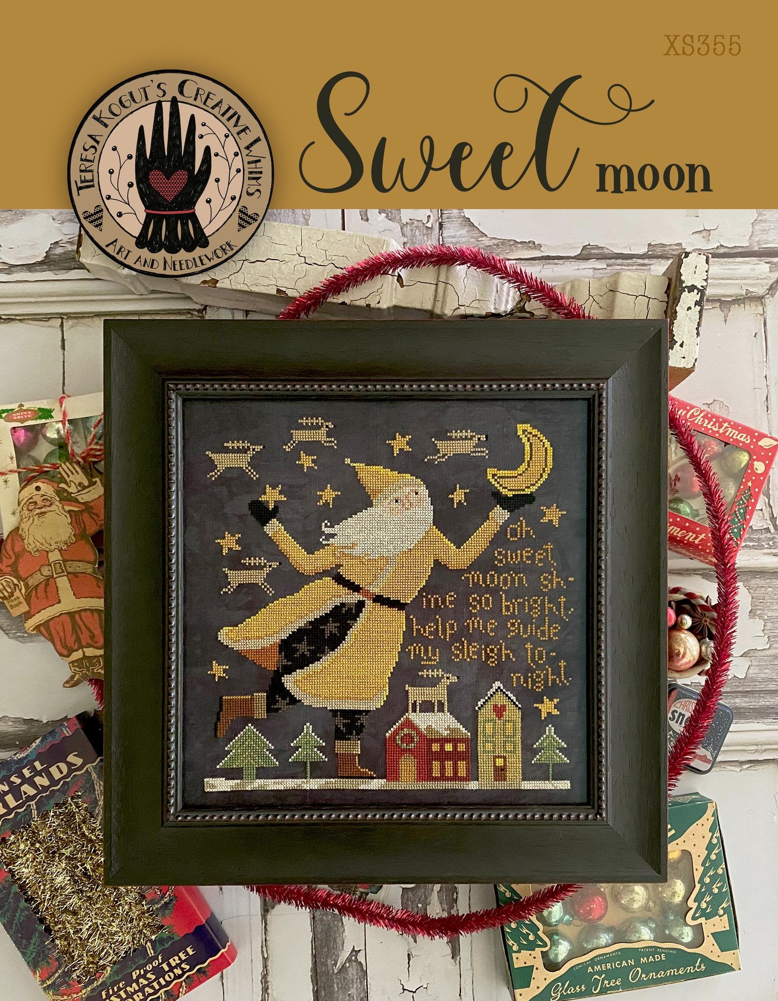 Sweet Moon Teresa Kogut Cross Stitch Pattern