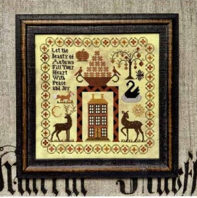 The Beauty of Autumn Cross Stitch Pattern by Kathy Barrick