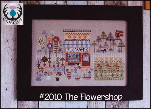 The Flowershop Cross Stitch Pattern by Thistles