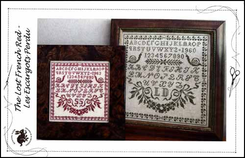 The Lost French Red Cross Stitch Pattern by Running With Needles & Scissors